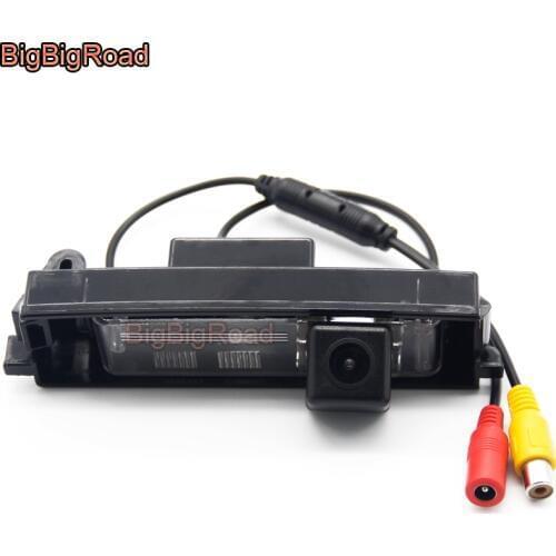 BigBigRoad Wireless Vehicle Rear View Camera HD Color Image For Toyota Vanguard RAV4 RAV 4 2008 2009 2010 2011 2012 Waterproof