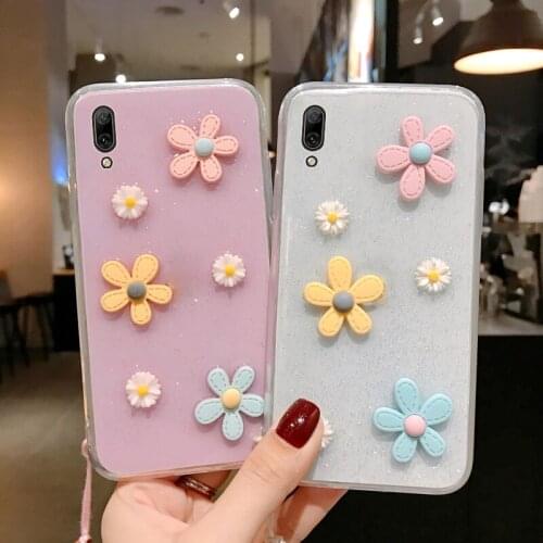 Case For Huawei Enjoy 10S 8e 9 10 10e 9e 8 9S Plus Nova 4e 3e 7 6 7i SE 5i 5 4 3i 3 Pro Play 7c Flower Cover