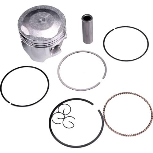 73mm Cylinder Piston Set with 19mm Pin Ring Clip Kit Replacement Accessories Metal Motorcycle fit for Honda XR250 XR 250 STD