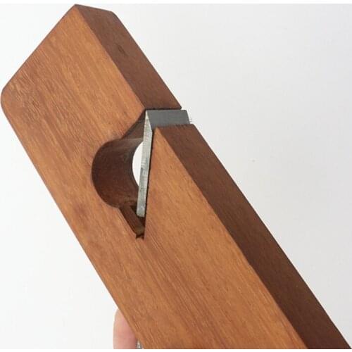 Mahogany 150mm Mini Hand Plane Wood Planer Steel Blade Woodworking Hand Planer
