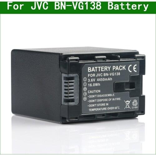 Lanfulang BN-VG138 VG138 Digital Camera Battery For JVC BN-VG114 BN-VG114E BN-VG114U GZ-E300 GZ-E565 GZ-EX210 BN-VG138U
