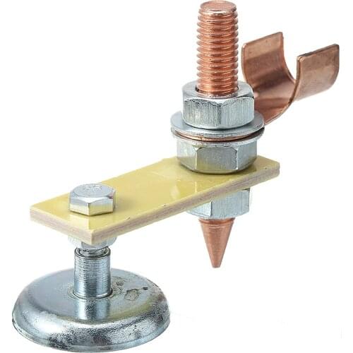 Magnetic Welding Support Ground Clamp Welding Magnetic Head Safety Wire Holder With Copper Tail Welding Equipment