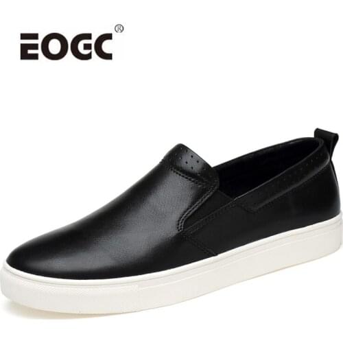 Genuine Leather Casual Shoes Men Quality Handmade Outdoor Flats Shoes Slip On Leather Driving Men Shoes Loafers Sapatos Homens