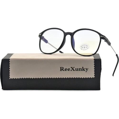 2021 Unisex Anti Blue Rays Computer Glasses Women Vintage Oversized Gaming Glasses Men Anti Eye Eyestrain Light Blocking Eyewear