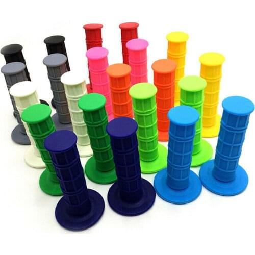Universal 22mm 7/8" Motocycle Rubber Hand Grip Handle Bar Grips for Harley ATV Dirt Bike Honda Yamaha