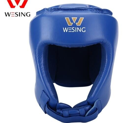 Wesing IFMA Approved Muay Thai Competition Head Guard Protection Head Training Sparring Helmet