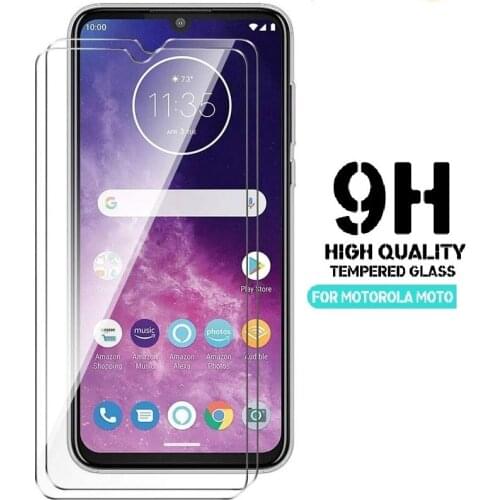 Tempered Glass For Motorola One Zoom Glass Screen Protector 2.5D 9H Glass For Motorola P50/One Vision/One Macro Protective Film