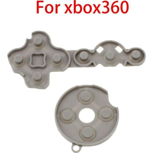 1Set For Microsoft Xbox 360 wireless Controller Replacement Conductive Rubber Contact Silicon Pad Button D-Pad repair Parts