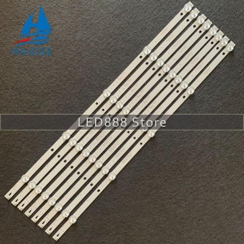 10sets LED Backlight 5 lamp For Phil ips 55"TV K550WDC1 A1 4708-K55WDC-A2113N01 55U5080 55PUF6092 471R1P79 4708-K55WDC-A1113N01