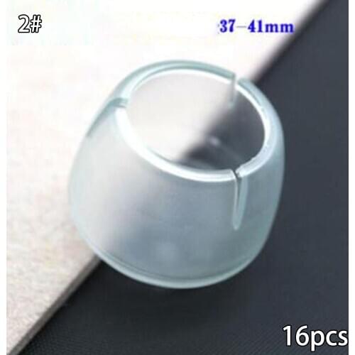 16x Silicone Rubber Chair Leg Feet Pads Furniture Covers Floor Protector Mildew Proofing Drawer Shelf Liners