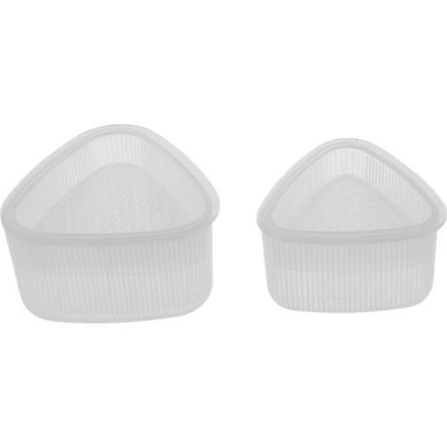 2 PCs Triangular Form Sushi Mold Onigiri Rice Ball Frame Food Mould Decorating Tools