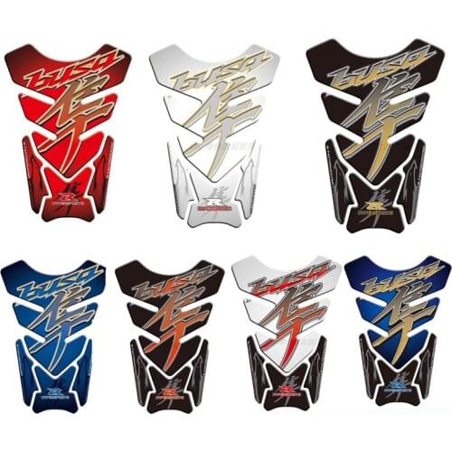 Motorcycle 3D Fuel Tank Pad Protective Stickers Decals For Suzuki Hayabusa GSX1300R GSXR1300