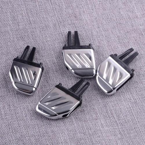 4Pcs/Set Front AC Air Vent Outlet Tab Clips Repair Kits Car Accessories Fit For Land Rover Freelander 2