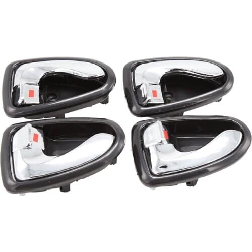 4PCS Car Inner Door Handle Interior Door Knob for Hyundai Accent 2001-2006