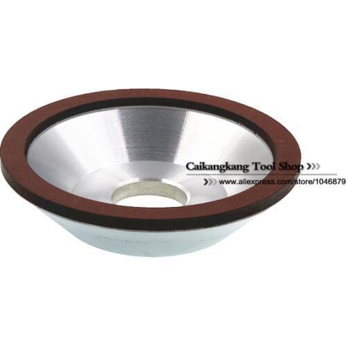 75% BW 125*32*32*10*3 Diamond Grinding Wheel Cup grinding circles for Tungsten Steel Milling Cutter Tool Sharpener Grinder