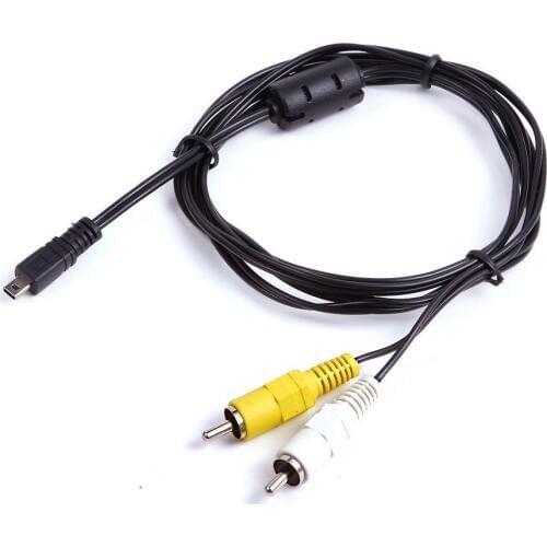 AV A/V Audio Video TV-OUT Cable Cord Lead For Nikon Coolpix Camera PN# EG-CP14