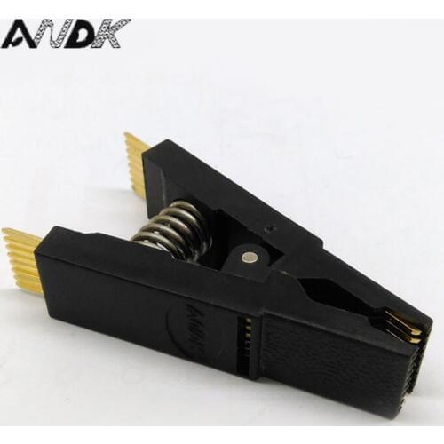BIOS SOIC SOP16 Original Straight Test Clip Pin Pitch 1.27mm Universal Body Programming Clip For EPROM Test