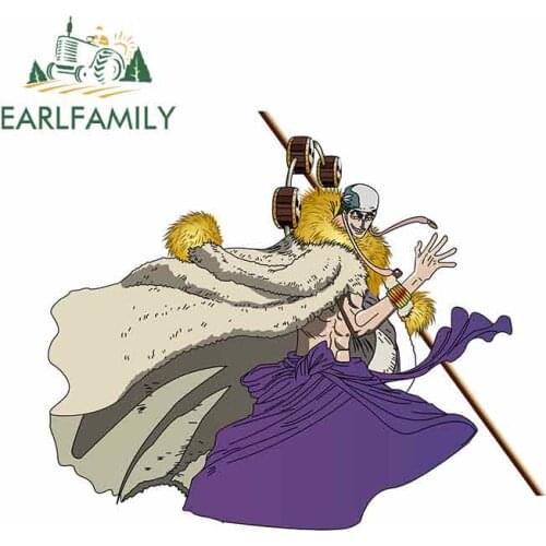 EARLFAMILY 13cm x 11.8cm For One Piece Ai Ni Road Car Truck Decal Bumper Window Waterproof Vinyl Material Vinyl Car Sticker