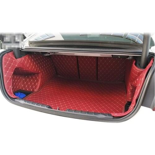 Good quality! Special trunk mats for BMW 3 Series F30 2017-2012 durable cargo liner boot carpets for 3 Series 2013,Free shipping