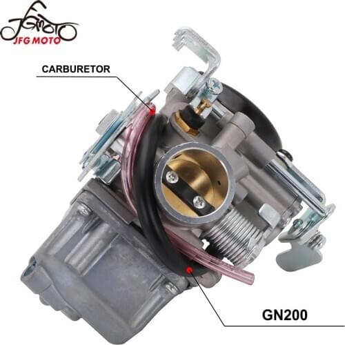 Motorcycle Carburetor Carburador Carb For SUZUKI GN200 GN 200 Dirt Bike Power Jet Racing Motorbike
