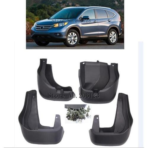 Set Molded Mud Flaps For Honda CR-V CRV 2012 - 2016 Mudflaps Splash Guards Front Rear Mud Flap Mudguards Fender 2013 2014 2015