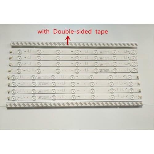 Nova100 pçs/set tira retroiluminação LED para LT-50E350 LT-50E560 ZDCX50D14R-ZC14F-02 ZDCX50D14L-ZC14F-02 303CX500033