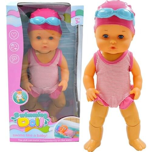 New Electric Floating Swimming Doll ChildrenS Toys Swimming Toys Swimming Dolls Interesting Dolls Bathing Toys