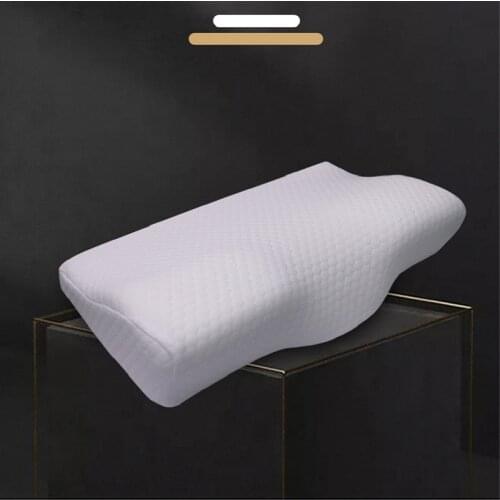 Orthopedic Memory Foam Pillow 60x35cm Slow Rebound Soft Memory Slepping Pillows Butterfly Shaped Relax The Cervical For Adult