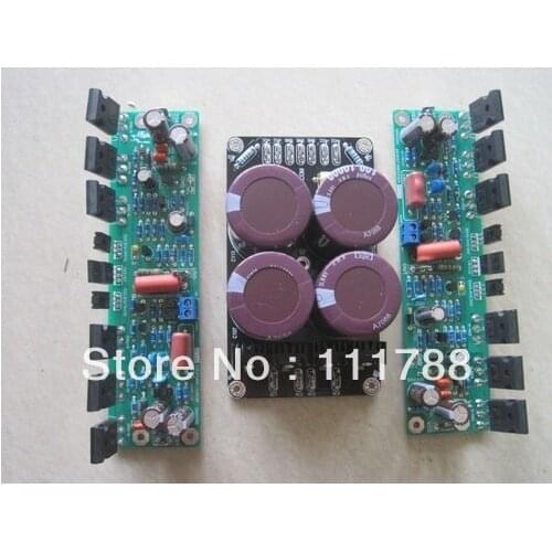 Assembled L150W FET Power Amplifier Board + Power Supply Board (2+1)