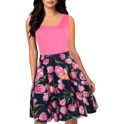 Thintenda Summer Dresses With Sleeves