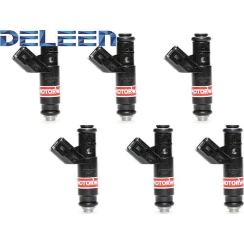 Deleen 6x High impedance Fuel Injector 04591308 / FJ476 For Chrysler Car Accessories