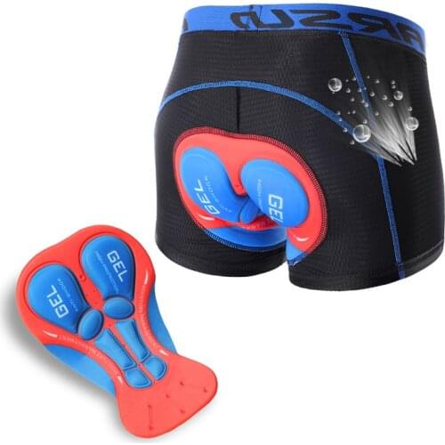 Top Cycling Underwear Men Upgrade 5D Padded Cycling Shorts Women 100% Lycra Shockproof MTB Bicycle Shorts Road Bike Shorts