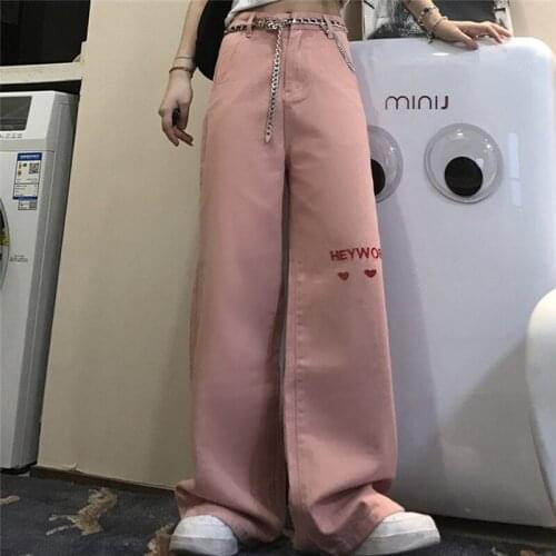 Женские джинсы с вышивкой Y·W·Q China At AliExpress