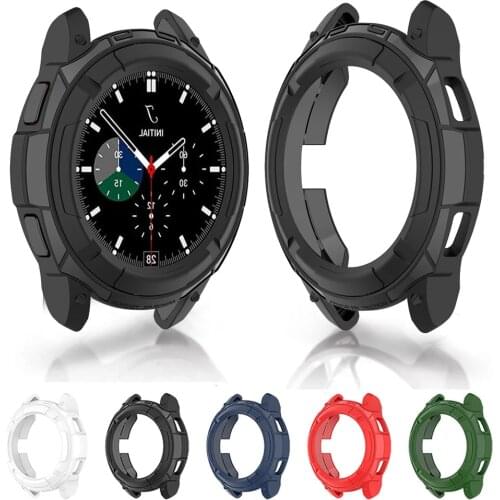 Protective Case For Samsung Galaxy Watch 4 Classic 42mm 46mm Smart Watch Cover Protector Ring Frame Shell Smart Accessories Ring