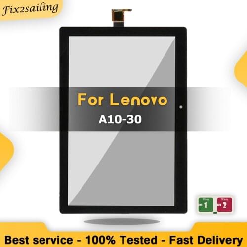 100% New Touch Panel 10.1'' Screen For Lenovo Tab 2 A10-30 X30F TB2-X30F TB2 X30L Outer Glass Digitizer 100% Tested