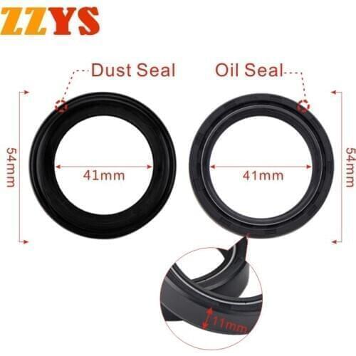 41x54x11 Motorcycle Front Fork Shock Oil Seal Dust Seal For Suzuki GSX600F GSX - R 600 750 RF600R GSX750F KATANA GS1100F VL1500