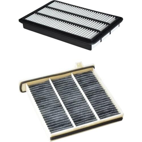 Car Air Filter Cabin Filter For Mitsubishi Pajero V60 3.5L 3.8L 2000-2006 V80 3.0L 3.5L 3.8L V73 3.0L V77 3.8L MD404850 MR500057