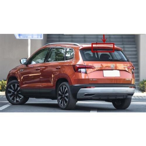 Stainless Steel High Position Brake Lights Decoration Cover For 2017 2018 2019 Skoda Karoq Car Stying Accessories 1pcs/set