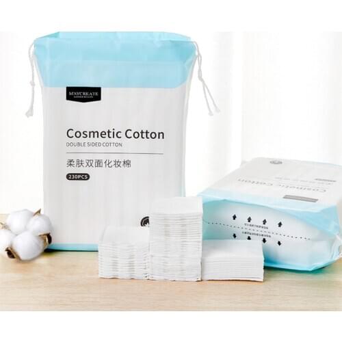 Double Side 3 Layer Makeup Cotton Pads Cosmetic Travel Remove Cotton Pads Skin Cleaning Wipe Cotton Makeup Remover Tool