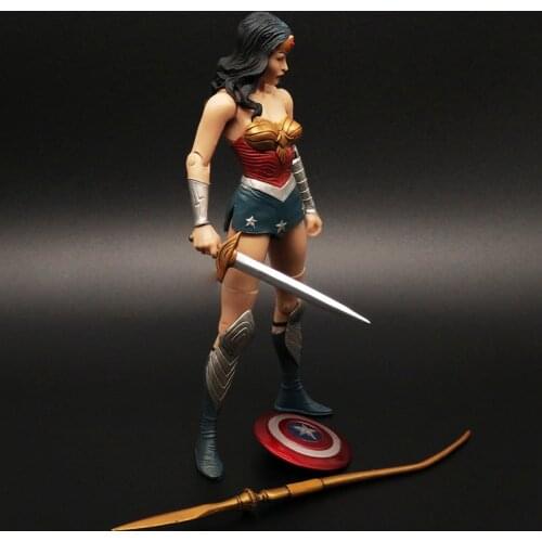 DC Comics Batman V Superman Justice League Wonder Woman Joints Movable Action Figure Model Ornaments Toys Children Gifts