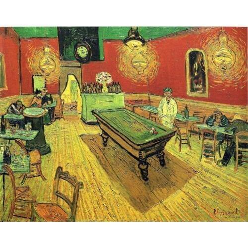 High quality Vincent Van Gogh modern art The Night Cafe Oil paintings reproduction hand painted