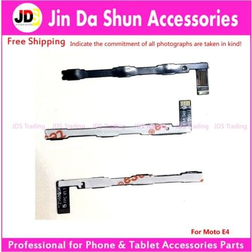 For Motorola Moto E4 Power on off Swtich Button Volume Button Up Down Key Flex Cable Flat Ribbon Repair Parts