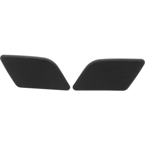 1Pair Front Bumper Headlight Washer Nozzle Cover Cap 51117347666 51117347661 for -BMW X1 Series E84 2013-2014