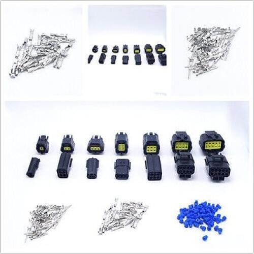 New 1~10 Pins Waterproof Denso Sealed Wire Connectors connector Plug For Car Automotive