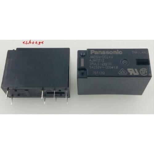New relay JW2SN-DC24V AJW7212 two sets of conversion 8-pin 5A250VAC