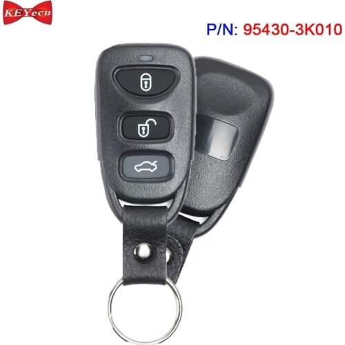 KEYECU for Hyundai Sonata NF 2008 2009 Remote Key Fob 95430-3K010 433MHz 3 Button