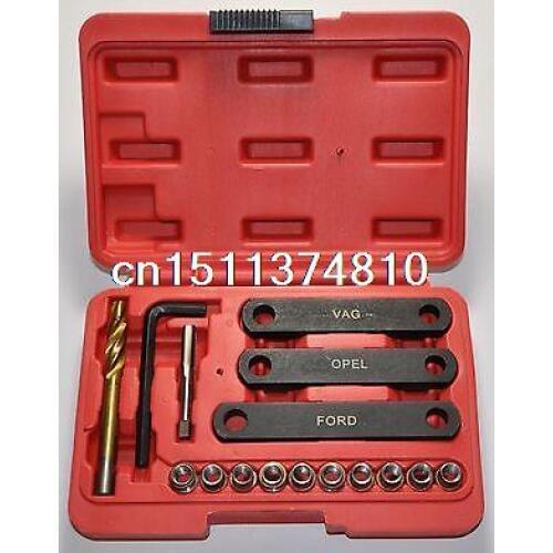 Brake Caliper Guide Wrench Thread Repair Kit VAG VW Vauxhall Ford Seat M9x1.25mm