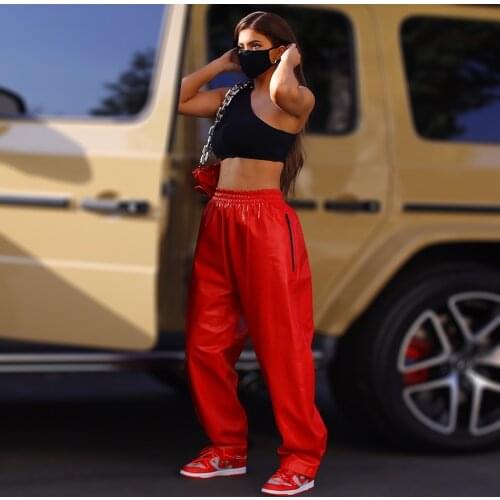 Shesrim Women's Leather Pants