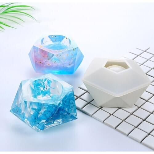 Flowerpot Concrete Clay Silicone Mould For Succulent Plant Hand Craft Decoration DIY Making Modeling