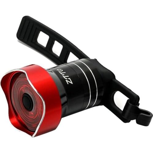ZTTO Bicycle Rear Light Smart Sensor Waterproof USB Charge Cycling Tail Taillight Warning Light